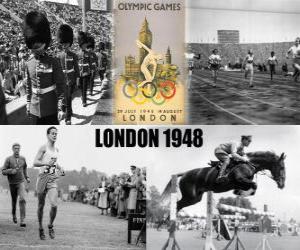 Puzzle Λονδίνο 1948 Ολυμπιακών Αγώνων